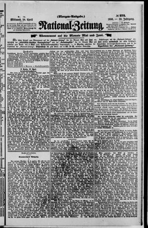 Nationalzeitung on Apr 28, 1886