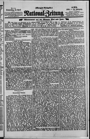 National-Zeitung vom 29.04.1886