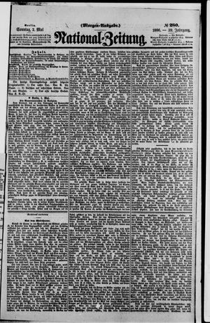 Nationalzeitung vom 02.05.1886