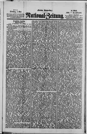 Nationalzeitung vom 04.05.1886