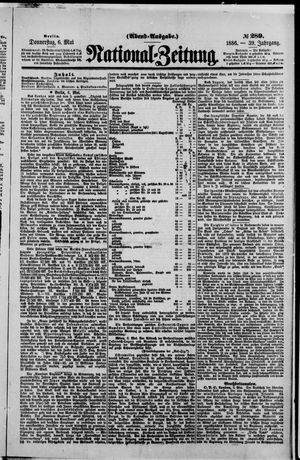 National-Zeitung vom 06.05.1886