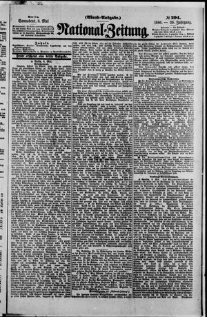 Nationalzeitung vom 08.05.1886