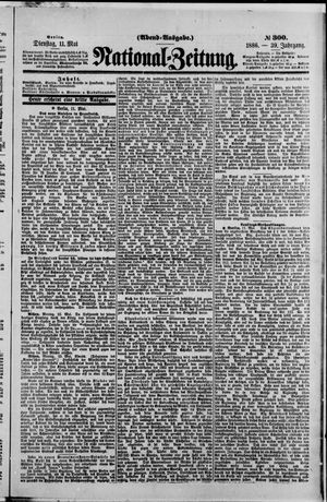 Nationalzeitung vom 11.05.1886