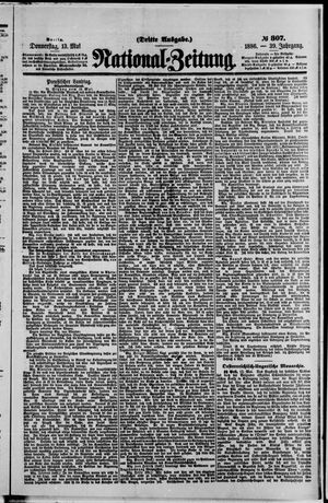 National-Zeitung vom 13.05.1886