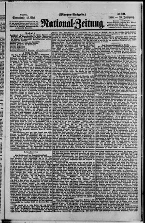 Nationalzeitung vom 15.05.1886