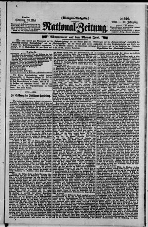 Nationalzeitung vom 23.05.1886