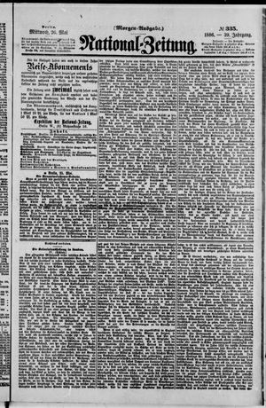 Nationalzeitung vom 26.05.1886