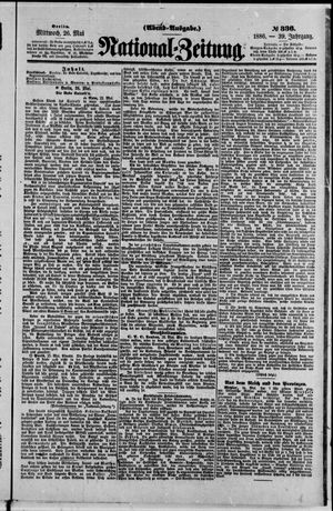 Nationalzeitung vom 26.05.1886