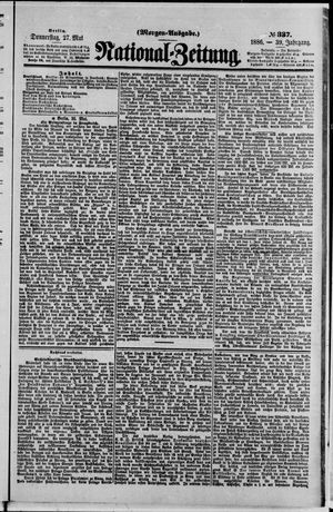 National-Zeitung vom 27.05.1886