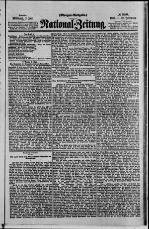 Nationalzeitung vom 02.06.1886