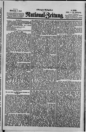 Nationalzeitung vom 08.06.1886