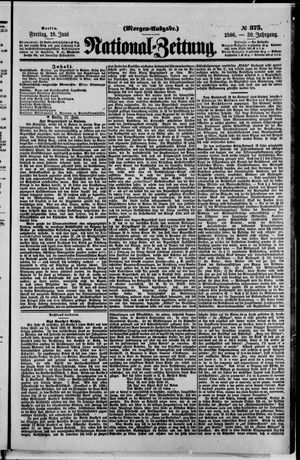 Nationalzeitung vom 18.06.1886