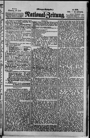 Nationalzeitung vom 20.06.1886