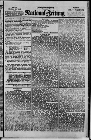 Nationalzeitung on Jun 25, 1886