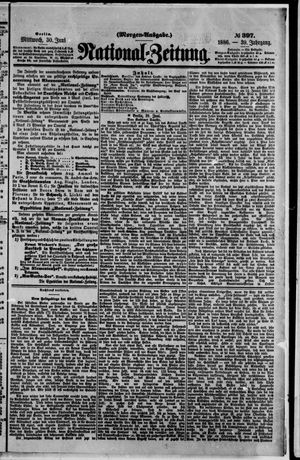 Nationalzeitung vom 30.06.1886