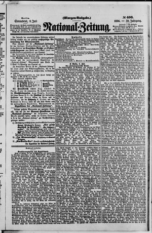 Nationalzeitung vom 03.07.1886