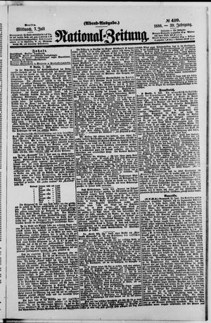 National-Zeitung vom 07.07.1886