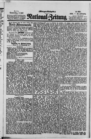 Nationalzeitung vom 08.07.1886