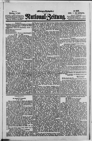 National-Zeitung vom 09.07.1886