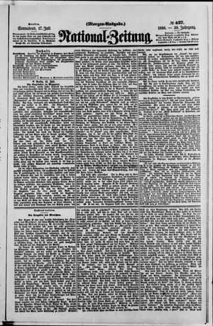 National-Zeitung vom 17.07.1886