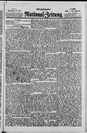 National-Zeitung vom 17.07.1886