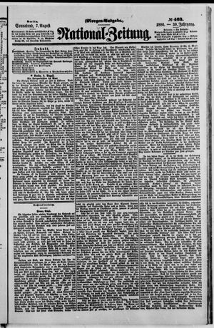 National-Zeitung vom 07.08.1886