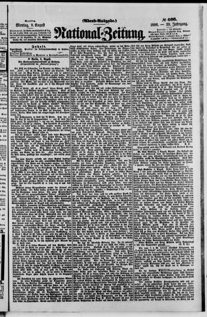 National-Zeitung vom 09.08.1886