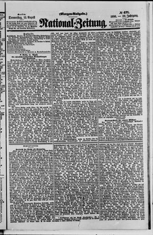 National-Zeitung vom 12.08.1886