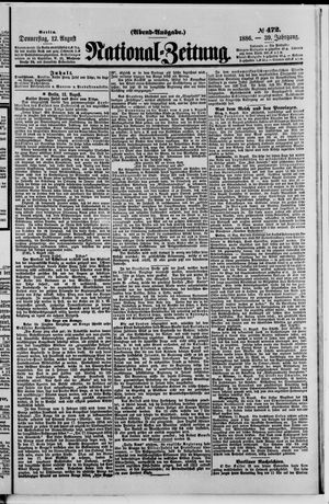 National-Zeitung vom 12.08.1886