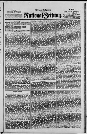 National-Zeitung vom 17.08.1886