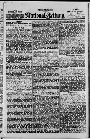 National-Zeitung vom 18.08.1886