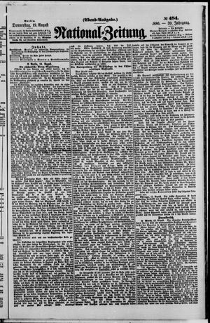 National-Zeitung vom 19.08.1886