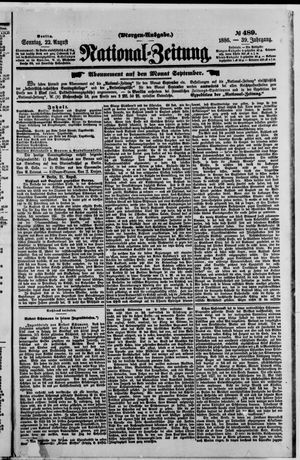 National-Zeitung vom 22.08.1886
