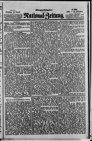 National-Zeitung vom 24.08.1886
