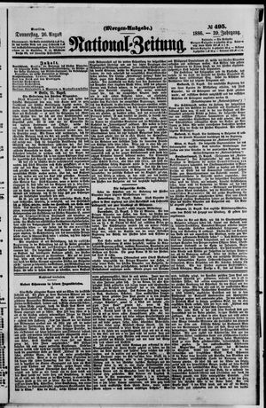 National-Zeitung vom 26.08.1886