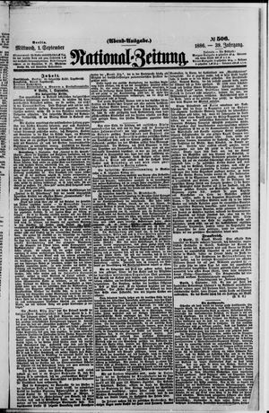 National-Zeitung on Sep 1, 1886