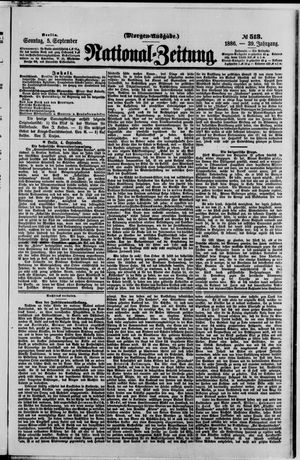 National-Zeitung on Sep 5, 1886
