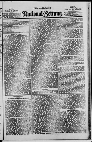 National-Zeitung vom 08.10.1886