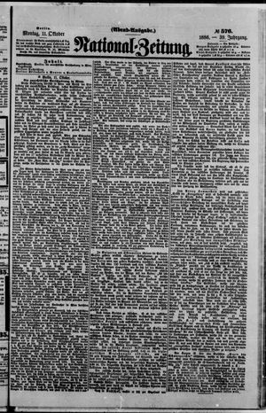 National-Zeitung on Oct 11, 1886