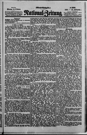 National-Zeitung vom 18.10.1886