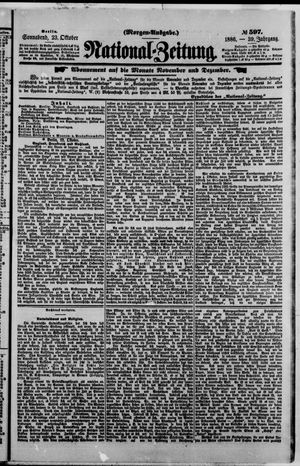National-Zeitung vom 23.10.1886