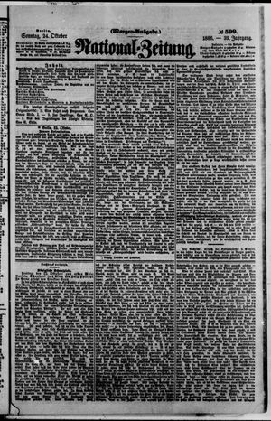 National-Zeitung vom 24.10.1886