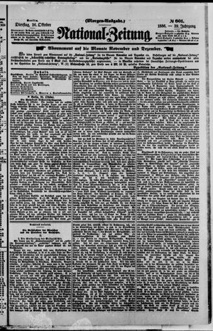 National-Zeitung vom 26.10.1886