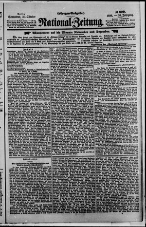 National-Zeitung vom 30.10.1886