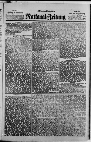 National-Zeitung vom 05.11.1886
