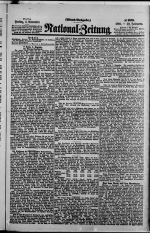National-Zeitung vom 05.11.1886