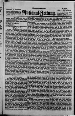 National-Zeitung vom 11.11.1886
