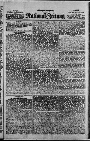 National-Zeitung vom 26.11.1886