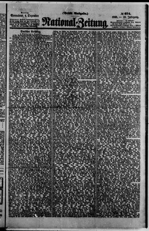 National-Zeitung vom 04.12.1886