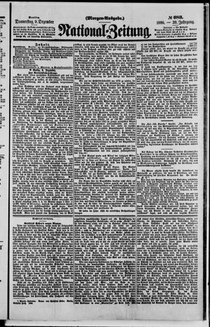 National-Zeitung vom 09.12.1886